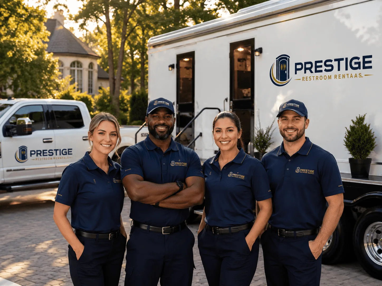 Trusted Luxury Portable Restrooms company in Cortland, OH